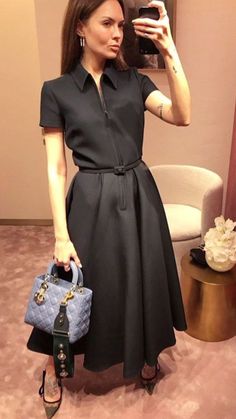 Modesty Fashion, All Black Outfit, 가을 패션, Modest Fashion, Classy Outfits, Beautiful Outfits, Elegant Dresses, Chic Outfits, Gowns Dresses