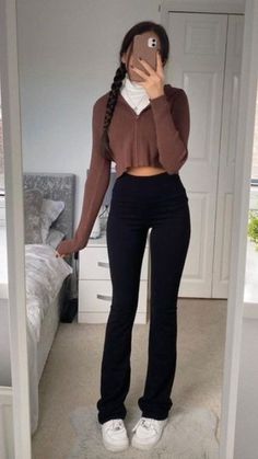 Mirror, Pants, Black, Trousers