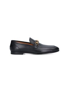 GUCCI 'JORDAAN' LOAFERS, BLACK LEATHER, ROUND TOE, GOLDEN HORSEBIT UPPER, SLIP-ON FIT, LEATHER SOLE. Size Type: ITSKU: 406994 BLM001000 Our Products Are 100% Genuine. In All Cases We Stand By The Authenticity Of Every Product Sold On Our Site. Gucci Jordaan, Gucci Men, Shoes Flats, Prada, Bags Designer, Dior, Black Leather, Loafers, Chanel