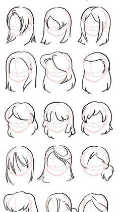 how to draw anime hair step by step with pictures for beginners and advanced drawing