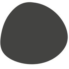 an egg is shown in black and white, with the top half painted dark gray