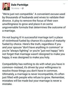 Godly Femininity, Dale Partridge, Stronger Marriage, Godly Relationship Advice, Bible Evidence, Marriage Thoughts, Godly Relationship Quotes, Marriage Inspiration, Marriage Advice Quotes