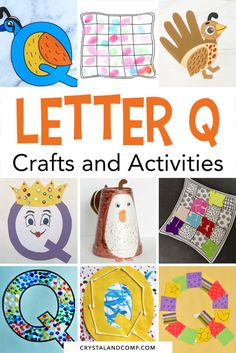 letter q crafts and activities for kids