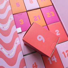 Count down to Christmas in style with our striking pink and orange Advent Calendar. Full to the brim with jewellery from our latest collections, plus some extra special pieces.  Limited Edition - we only have a small number of these available   Contents worth over £600   Each item is presented in a beautiful gift box or pouch.  The selection of 25 pieces includes:  1 x sterling silver locket with gold vermeil charm 4 x sterling silver/gold vermeil necklace   1 x freshwater pearl necklace 5 x sterling silver/gold vermeil charms 2 x sterling silver/rose gold vermeil chain 4 x sterling silver/gold vermeil rings 3 x sterling silver/gold vermeil stud earrings 1 x sterling silver and pearl studs 1 x sterling silver hoop earrings 1 x gold vermeil huggie hoops 1 x lavender heart 1 x silver cloth S Gift Advent Calendar, Pink Jewellery, Count Down To Christmas, Pink Luxury, Alphabet Jewelry, Lavender Heart, Earrings Charms, Lime Tree, Sterling Silver Locket