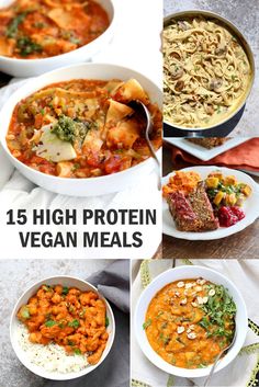 15 high protein vegan meals that are easy to make and delicious for the whole family