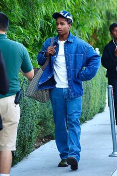 Asap Rocky Fashion, Pretty Flacko, Dope Fits, Stylish Mens Outfits, Cool Fits, Street Outfit, Clothing Essentials