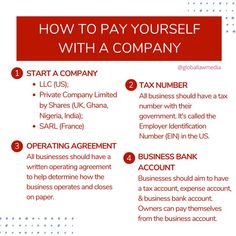 how to pay yourself with a company