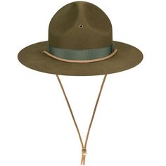 The 1910's saw the advent of a true piece of Americana in the Montana Peak Hat. Its popularity "peaked" on September 8th, 1911 when it was adopted by the United States Army. What began as a military standard has since become a symbol of both protection and conservation as uniforms of state troopers and park rangers nationwide. The Montana Peak has run the gamut from civic service to the great outdoors. And as the Great War loomed, the Bollman Hat Company produced these hats in abundance for the Montana Peak Hat, Vintage Green Flat Bill Hat, Vintage Flat Brim Hunting Hat, Vintage Brimmed Khaki Hat, Vintage Khaki Brimmed Hat, Military Style Hunting Hat With Curved Brim, Curved Brim Military Hat For Hunting, Military Hunting Hat With Curved Brim, State Trooper