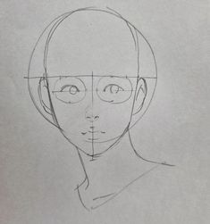 a drawing of a woman's head with glasses on it, and the bottom half of her face is drawn