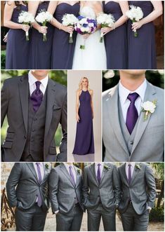 a collage of photos showing different types of men's suits