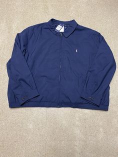 This is Brand New with tags! In fantastic shape. Let me know if you have any questions! Ralph Lauren Casual Long Sleeve Sport Coat, Casual Ralph Lauren Sport Coat, Ralph Lauren Long Sleeve Sport Coat With Pockets, Casual Ralph Lauren Sport Coat With Pockets, Ralph Lauren Harrington Jacket, Harrington Jacket, French Navy, Brands Outlet, Let Me Know