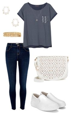 Outfit Informal, Spring Attire, Casual Outfits For Moms, Denim Wear, Violeta By Mango, Casual Day Outfits, Simple Trendy Outfits