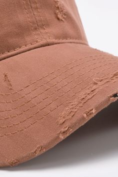 The Distressed Adjustable Baseball Cap is expertly designed with adjustable sizing for a perfect fit every time. Made with high-quality materials, this cap offers both style and function. Its distressed look adds a touch of vintage appeal, while the adjustable feature provides maximum comfort and versatility. Upgrade your wardrobe with this must-have accessory. Type: Baseball cap Pattern type: Solid Material: 100% cotton Imported Product measurements: Height: 4.7 in Brim: 2.75 in Circumference: Baseball Cap Pattern, Girls Western Wear, Cap Patterns, Plus Size Outerwear, Top And Pants Set, Lace Print, Activewear Sets, Swimsuits High Waisted, Plus Size Sweaters