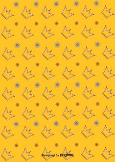 an image of a yellow background with geometric shapes