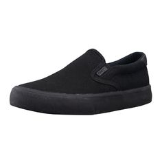 PRICES MAY VARY. Padded Insole Breathable Lining Slip On with Elastic Gore Canvas Upper Luxury Store, Sneakers Black, Sneakers Fashion, Baskets, Comfort Fit, Slip On, Canvas