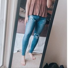 New Without Tags! Blue Stretch Jeggings For Fall, Fall Stretch Blue Jeggings, Fall Blue Stretch Jeggings, Blue Casual Jeggings For Fall, Casual Blue Denim Leggings, American Eagle Black Jeans, High Waisted Distressed Jeans, American Eagle Jeggings, Jeans American Eagle