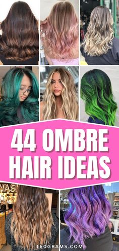 Save this pin for a variety of gorgeous ombre hair inspirations that range from subtle to bold! Whether you're looking to refresh your look or make a statement, these ideas will give you the perfect hair transformation. #OmbreHair #HairInspiration #FashionBlog #HairIdeas