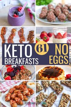 keto breakfasts and no eggs