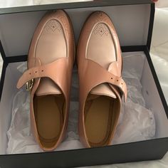 Beautiful Light Pink And And Cream Loafers- Only Wore 1 - Almost Brand New Office Of Angela Scott Shoes, Angela Scott Shoes, Cream Loafers, Office Of Angela Scott, Beautiful Lights, Flat Shoes Women, The Office, Loafer Flats, Light Pink