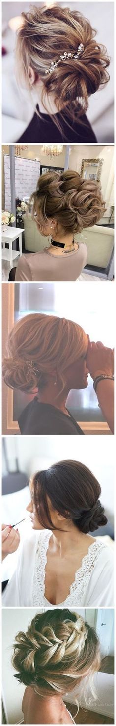 Wedding Hairstyles » Come and See why You Can’t Miss These 30 Wedding Updos for Long Hair❤️ See more: http://www.weddinginclude.com/2017/02/come-and-see-why-you-cant-miss-these-wedding-updos-for-long-hair/ Wedding Updos For Long Hair, Bride Hairstyles For Long Hair, Updos Hairstyles, Sanggul Modern, Updos For Long Hair, Wedding Updos, Hairstyles Wedding