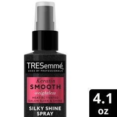 Tresemme Keratin Smooth Weightless Silky Shine Hair Spray - 4.1 fl oz Tresemme Products, Tresemme Extra Hold, Tresemme Hair Products, Shampoo Tresemme, Hair Shine Spray, Tresemme Keratin Smooth, Shine Spray, Finishing Spray, Hair Shine