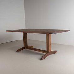 walnut trestle table Wood Trestle Dining Table, Round Extension Table, Nordic Dining Table, Trestle Legs, Nordic Dining, Trestle Dining Table, Coffee Table Bench, Hardwood Table, Trestle Dining Tables