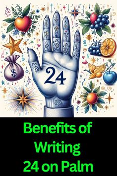 5 Powerful Benefits of Writing 24 on Palm: Manifest Desires Through Palm Numerology #Numerology #numerologyreading #numerologynumbers #SelfDiscovery #Number24 Runes For Manifestation, Manifestation Numbers, Numerology Remedies, Manifest Ideas, Life Path 5 Numerology, Ancient Numbers, Numerology Number 1, Numerology Number 4, Acupressure Chart