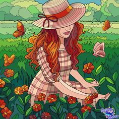 Watering Flowers, Actors Illustration, Eye Illustration, Illustration Anime, Girl Drawing Sketches, Flowers Illustration, Disney Princess Pictures, Girly Art Illustrations, Dreamy Art