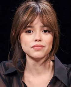 Curtain Bangs That Cover Forehead, 2024 Bangs, Modern Bangs, Jenna Ortega Aesthetic, Instagram New Post, Yuru Yuri, Sparkling Eyes, Mia 3, Long Hair Cuts