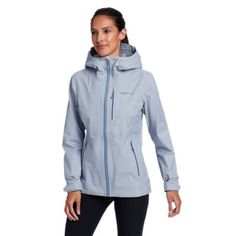 Our newest waterproof shell for all things alpine (and in town too). Lightweight 3-layer construction, highly breathable, with superior weather protection. Great for winter skiing, spring climbing, and hiking through summer and fall. Models shown are 5'9" to 5'11" tall, wearing size S/4, L/12, or XXL/18.