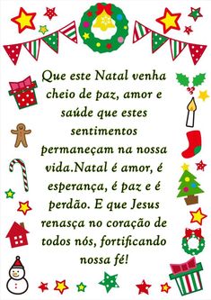 a christmas card with the words in spanish