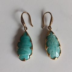 * Amazonite Pear Shaped Drop Earrings With Diamonds At Base Of French Hooks. * French Hook Backings. * 18k Yellow Gold Over Sterling Silver. * Stamped 925. I Tried To Capture It In The Last Picture. * 1.75" Drop. * Checkerboard Cut. * New. Never Worn. Dangle Cross Earrings, Mom Earrings, Diamonds Earrings, Druzy Earrings, Pink Morganite, Yellow Earrings, Beaded Drop Earrings, Cross Earrings, Large Earrings