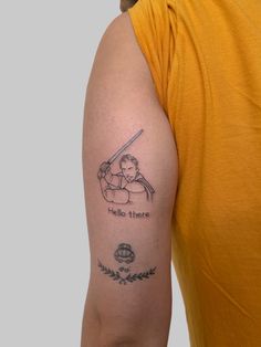 Obi Wan Kenobi Tattoo Minimalist, Star Wars Patchwork Tattoo, Obi Wan Kenobi Tattoo, Kenobi Tattoo, Obi Wan Tattoo, Anakin Tattoo, Geek Tattoos, Tech Tattoo, Nerdy Tattoos