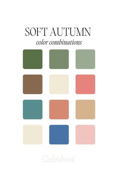 Soft Autumn color palette inspiration, personalized style advice, expert makeup suggestions, and more! October Baby