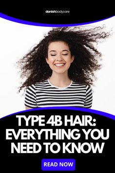 Dive into the Beauty of Type 4B Hair: Your Ultimate Guide! If you're blessed with tight coils and kinks, our post is your go-to resource. Explore expert tips, product recommendations, and styling techniques tailored for Type 4B hair. Say goodbye to hair struggles and hello to beautifully defined coils! Ready to perfect your Type 4B hair routine? Click the link to check out the full post and discover how to embrace and enhance your stunning coils!