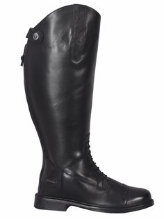 TuffRider Ladies Plus Rider Field Boots - Tall Boots - Riding Boots - Ladies Wide Calf Knee-high Riding Boots, Leather Knee-high Boots For Riding, Winter Riding Waterproof Boots, Winter Waterproof Riding Boots, Waterproof Riding Boots For Winter, Black Waterproof Boots For Riding, Black Wide Calf Knee-high Boots For Riding, Black Waterproof Riding Boots, Leather Waterproof Boots For Riding