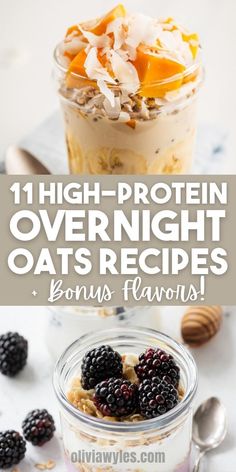 Looking for healthy high protein meals your kids will love? These high protein overnight oats with Greek yogurt, high protein meals kid-friendly, overnight oats with chia seeds, overnight oats healthy, and overnight oats easy recipes are kid-approved and nutritious. Save this pin for family breakfast ideas! High Protein Meals Recipes, Overnight Oats With Almond Milk, Protein Meals Recipes, High Protein Overnight Oats, Overnight Oats With Chia, Overnight Oats Recipes, Easy Breakfast Options, High Protein Meals, Protein Overnight Oats