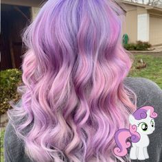 Mlp Hairstyles, Mlp Hair, Sonico Chan, Belle Hair, Mlp Collection, Belle Hairstyle, Vivid Hair Color, Sweetie Belle, Cute Hair Colors