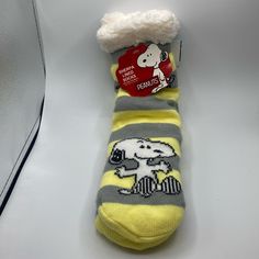 Peanuts Snoopy Sherpa Non Slippery Knee High Fuzzy Socks/ Slipper Unisex Mens Ladies Kids Grandma Home Relaxed Guft Holiday Christmas Hanukkah Grandma Home, Fuzzy Socks, Christmas Hanukkah, Slipper Socks, Peanuts Snoopy, Knee Socks, Sherpa Lined, Holiday Christmas, Hanukkah