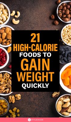 Foods For Weight Gain, Weight Gain Recipes, High Calorie Foods, Weight Gain Tips, Healthy Weight Gain Foods, Food To Gain Muscle, Weight Gaining, Weight Gain Journey, Weight Gain Workout