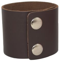 PRICES MAY VARY. Genuine leather bracelet for men women Simple flat wide leather bracelet Leather chain dimension:23*5cm(9.06*1.97in);thickness:about 0.2cm;weight:19g(0.04lb); Available color:black, white,brown Button:2 rows of snap fasteners, 2 sizes adjustable;Size available for wrist circumference:18.5cm,21.5cm Retro punk style 

【VINTAGE JEWELRY】Unisex vintage leather bracelet

【SAFE ENVIRONMENTAL MATERIALS】made of genuine leather and alloy what is environmental material and high quality pla Wide Leather Bracelet, Leather Bracelet For Men, Faux Leather Bracelets, Punk Design, Genuine Leather Bracelet, Retro Punk, Bracelet Leather, Snap Fasteners, Bracelet For Men