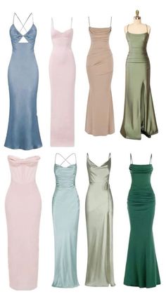 Formal Dresses Long Elegant Classy Simple, Vestiti Aesthetic, Cute Formal Dresses, Classy Prom, Fest Outfits, Prom Dress Inspo, Prom Dress Ideas