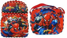 Red Rectangular Backpack, Themed Multicolor School Bag, Themed Rectangular School Backpack, Blue Rectangular Backpack As Gift, Themed Multicolor Rectangular Bag, Themed Red School Bag, Multicolor Rectangular Lunch Bag For School, Rectangular Backpack For End Of School Year Gift, Multicolor Rectangular Backpack