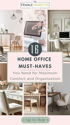 Looking to upgrade your workspace? Check out these 16 must-haves for creating a cozy home office that’s both comfortable and organized. From home office decor tips to small office ideas, this guide will help you set up the perfect home office, no matter the size. Get inspired with home office setup essentials and transform your space into a productive and organized workspace!