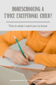 Twice Exceptional, What I Want, I Want You