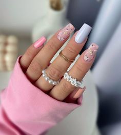 flower nail ideas One Nail Design, Cute Flower Nail Designs, Flower Nail Ideas, Nail Art Flowers Designs, Cute November Nails, Nail Ideas Summer, Nails Thanksgiving, Mauve Nails, November Nails