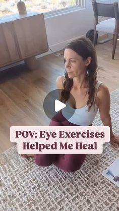 Primal Trust™ - Dr. Cathleen King on Instagram: "“Eye exercises helped me heal.”

Your eyes are the most direct connection to your brain. 👁️✨ Eye exercises act as a workout for the brain, improving how it processes information and enhancing communication between the front brain, midbrain, and hindbrain. 🧠

These exercises can support brain function, calm the nervous system, and promote overall balance. 🌿 

A simple yet powerful way to unlock the brain’s full potential and boost well-being! 

#eyeexercise #nervoussystemregulation #selfregulation #primaltrust #selfhealing" Calm The Nervous System, Eye Exercises, Mental Health Therapy, The Nervous System, Self Regulation, Brain Function, A Workout, Self Healing, Your Brain