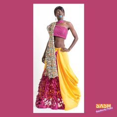 SASH Rebelliously Happy Saree