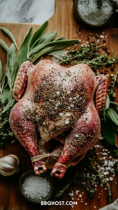 Try this Dry Brined Turkey for a flavorful and juicy holiday centerpiece! No water needed—just rub salt, sugar, sage, thyme, and pepper over the turkey, and let it work its magic. Save this for later and check out the blog for more ideas! Brined Turkey Recipes, Dry Turkey Brine, Dry Brined Turkey, Brining Turkey, Dry Brine Turkey, Brined Turkey, Turkey Brine Recipes, Smoked Turkey Recipes, Smoked Turkey Breast