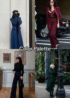 Online dark winter color analysis advantages: cost-effective, accurate with multiple analysts, and detailed photo reviews. Experience superior results. Winter Color Analysis, Color Analysis Winter, Winter Skin Tone, Jewel Tone Color Palette, Deep Autumn Color Palette